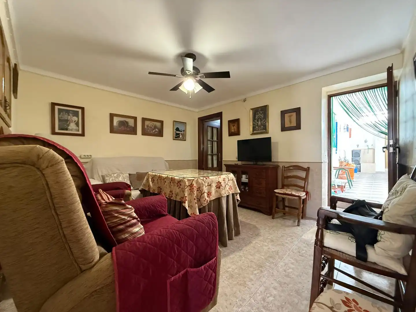 Sala de estar de Casa o chalet en venta en Mollina con Aire acondicionado, Jardín privado y Terraza