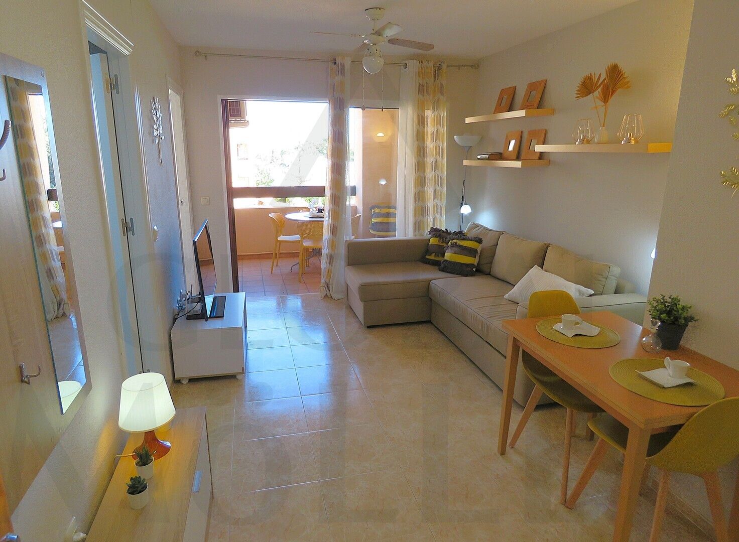 Living room of Flat for sale in Cartagena  with Air Conditioner, Heating and Terrace