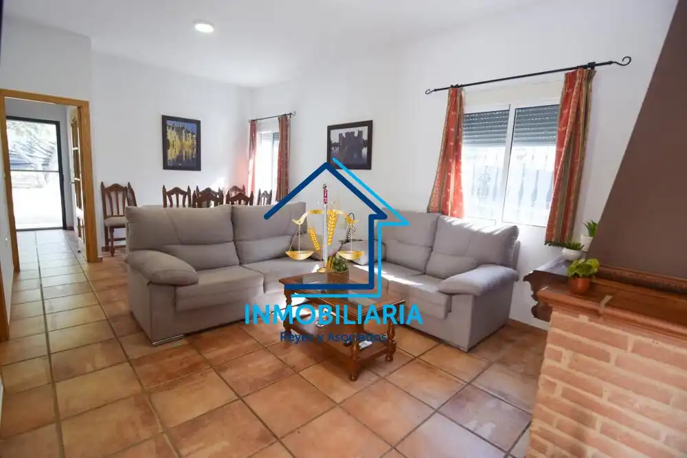 Sala d'estar de Casa o xalet en venda en Córdoba amb Aire condicionat, Terrassa i Piscina