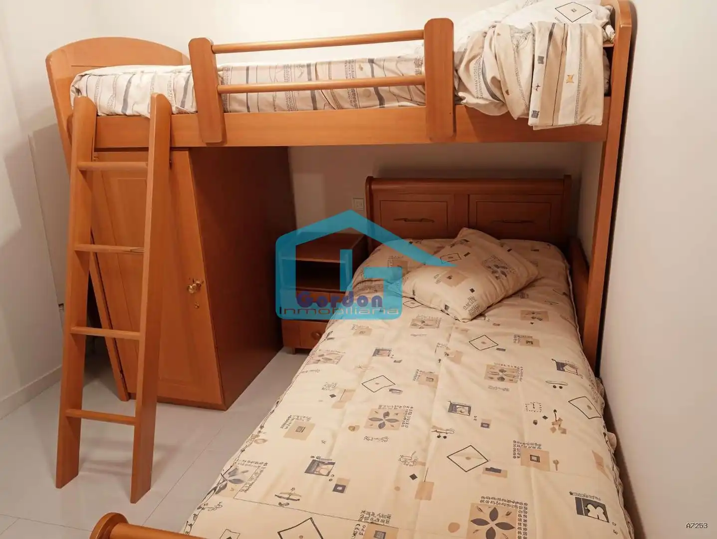 Schlafzimmer von Wohnung zum Verkauf in Sanxenxo mit Terrasse und Möbliert