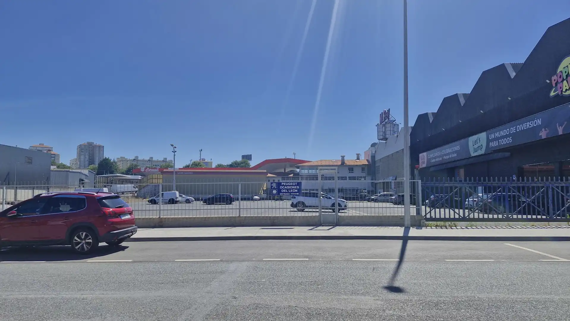 Parking of Industrial land for rent in Narón
