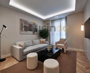 Living room of Flat for sale in  Madrid Capital  with Air Conditioner, Heating and Terrace
