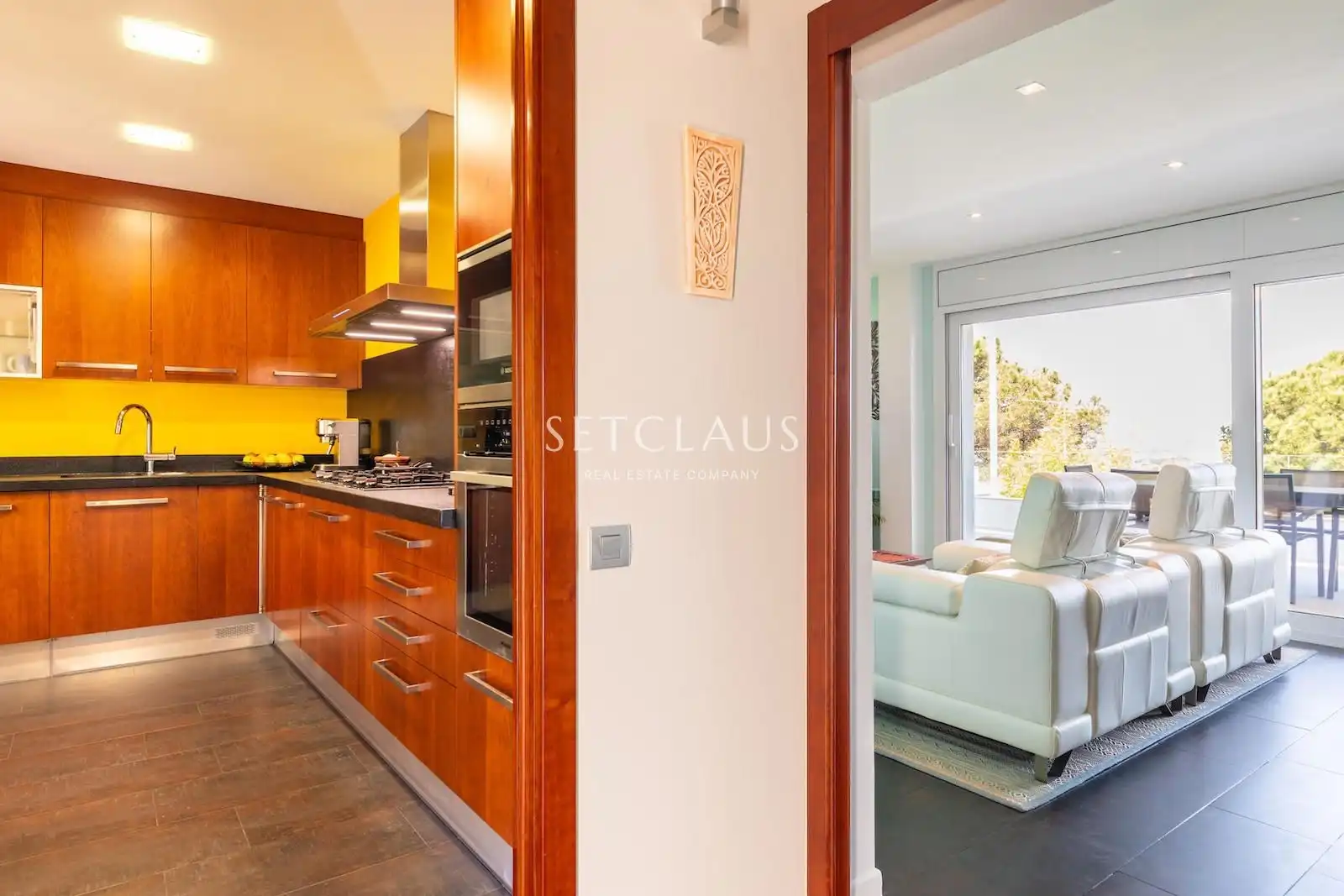 Cocina de Casa o chalet en venta en Vilanova del Vallès con Aire acondicionado, Calefacción y Jardín privado