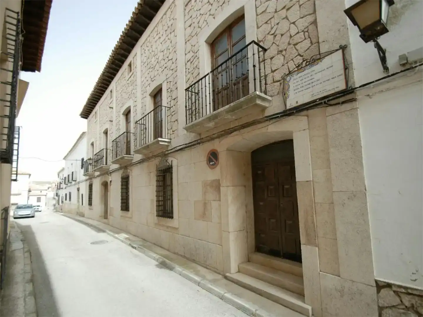 Vista exterior de Pis de lloguer en Belmonte amb Jardí privat