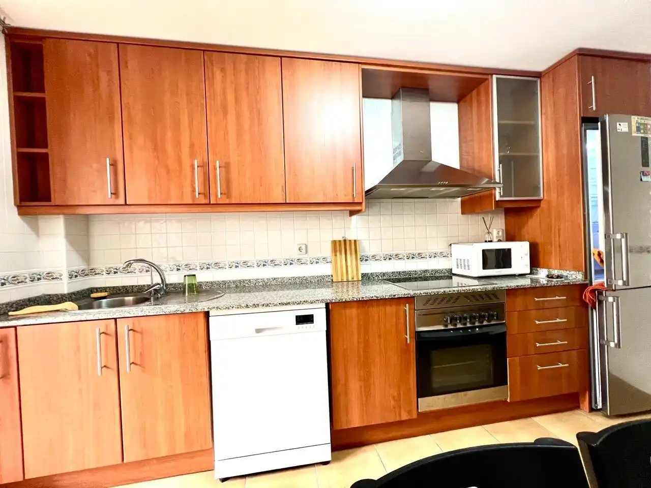 Cocina de Piso de alquiler en Molina de Segura con Terraza, Amueblado y Piscina comunitaria