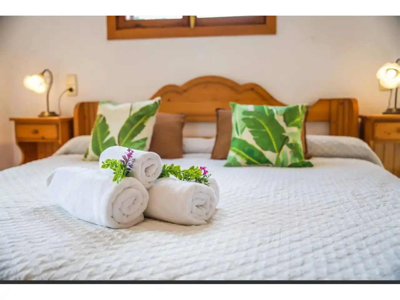 Schlafzimmer von Country house zur Miete in Lloret de Vistalegre mit Klimaanlage, Privatgarten und Terrasse