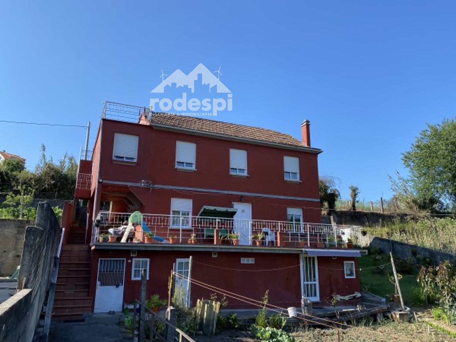 Exterior view of Houses for sale in Vigo   with Heating, Terrace and Furnished