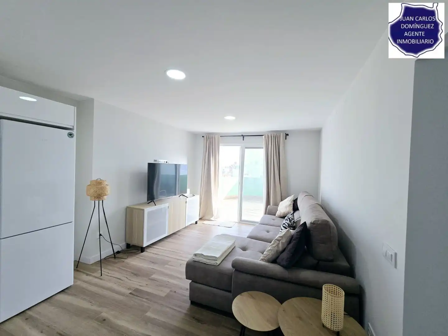 Sala de estar de Apartamento de alquiler en Las Palmas de Gran Canaria con Terraza y Amueblado