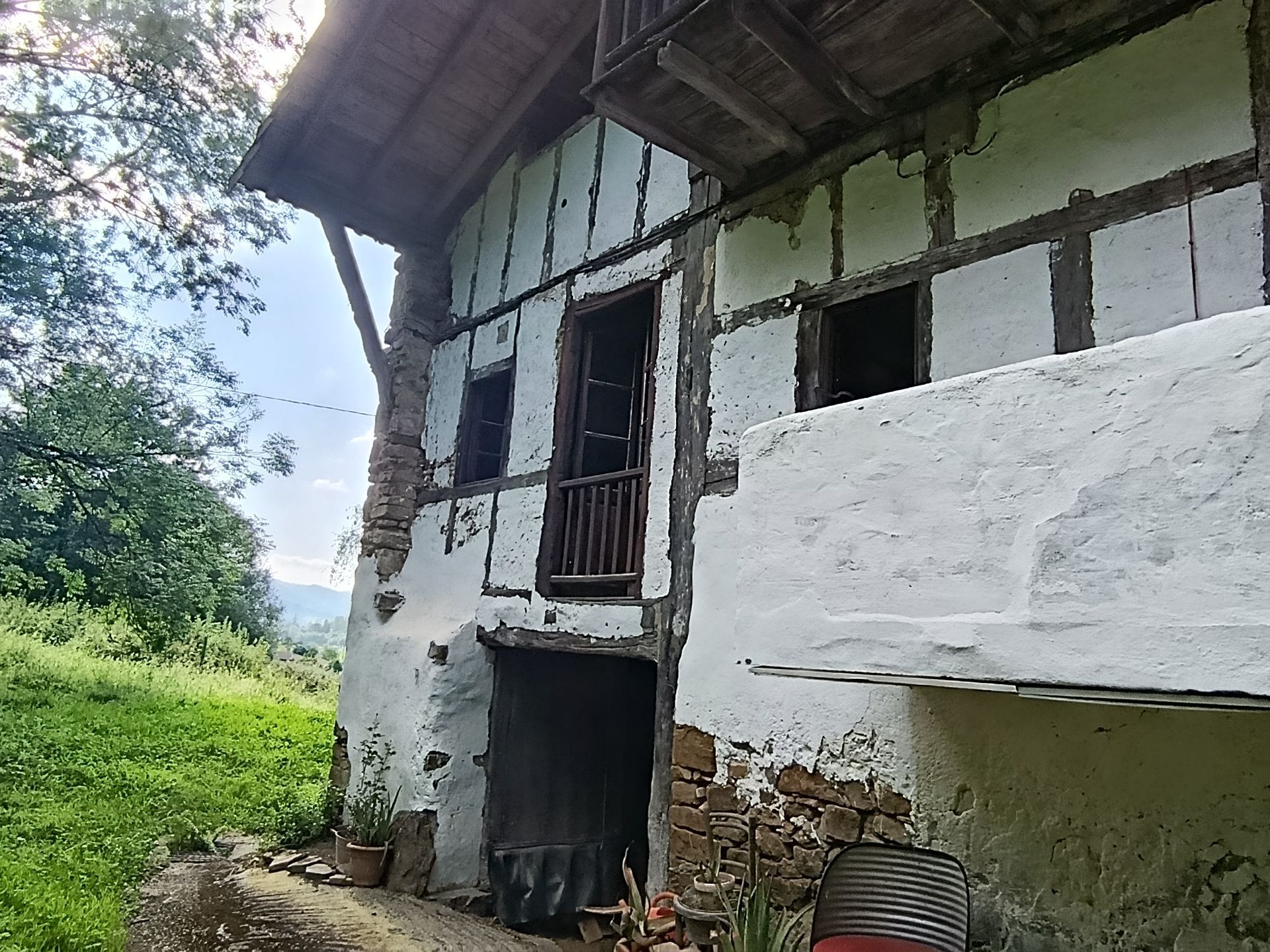 Vista exterior de Casa o xalet en venda en Zeberio amb Calefacció i Traster