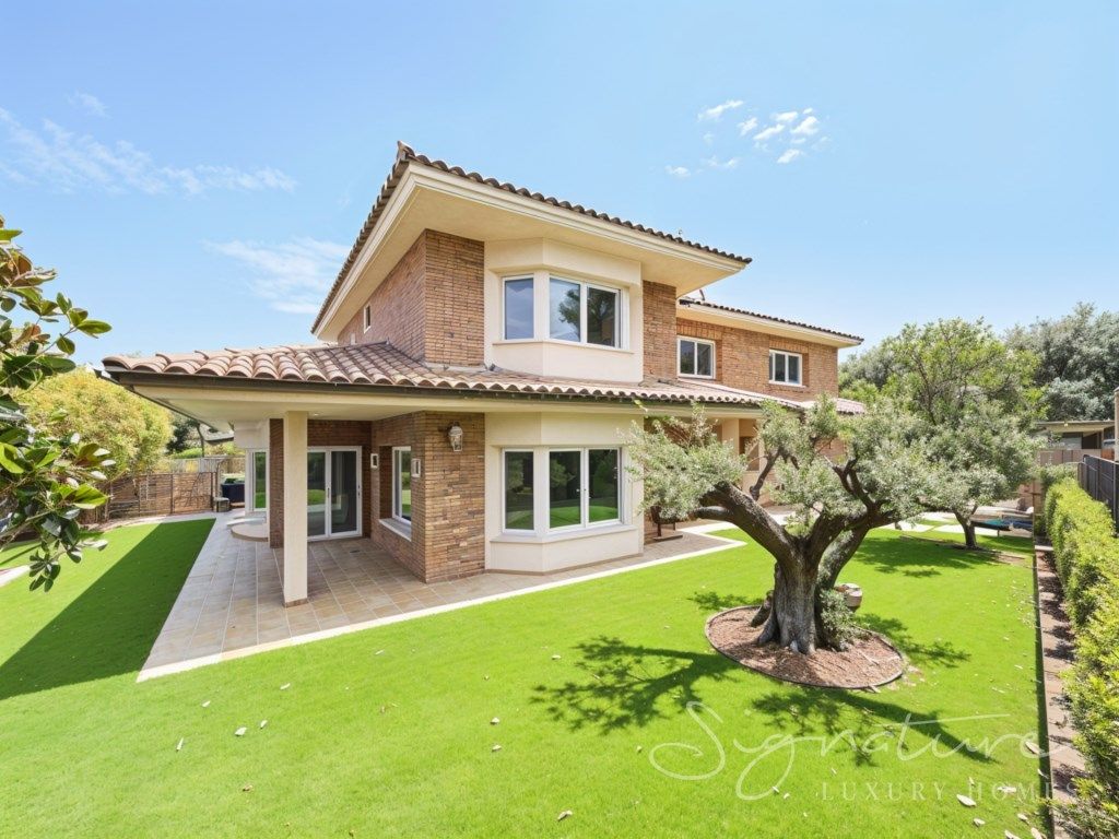 Vista exterior de Casa o xalet de lloguer en Sant Cugat del Vallès amb Aire condicionat i Calefacció