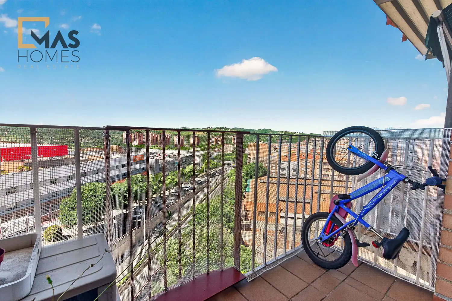 Terrasse von Wohnung zum Verkauf in Terrassa mit Klimaanlage, Heizung und Terrasse