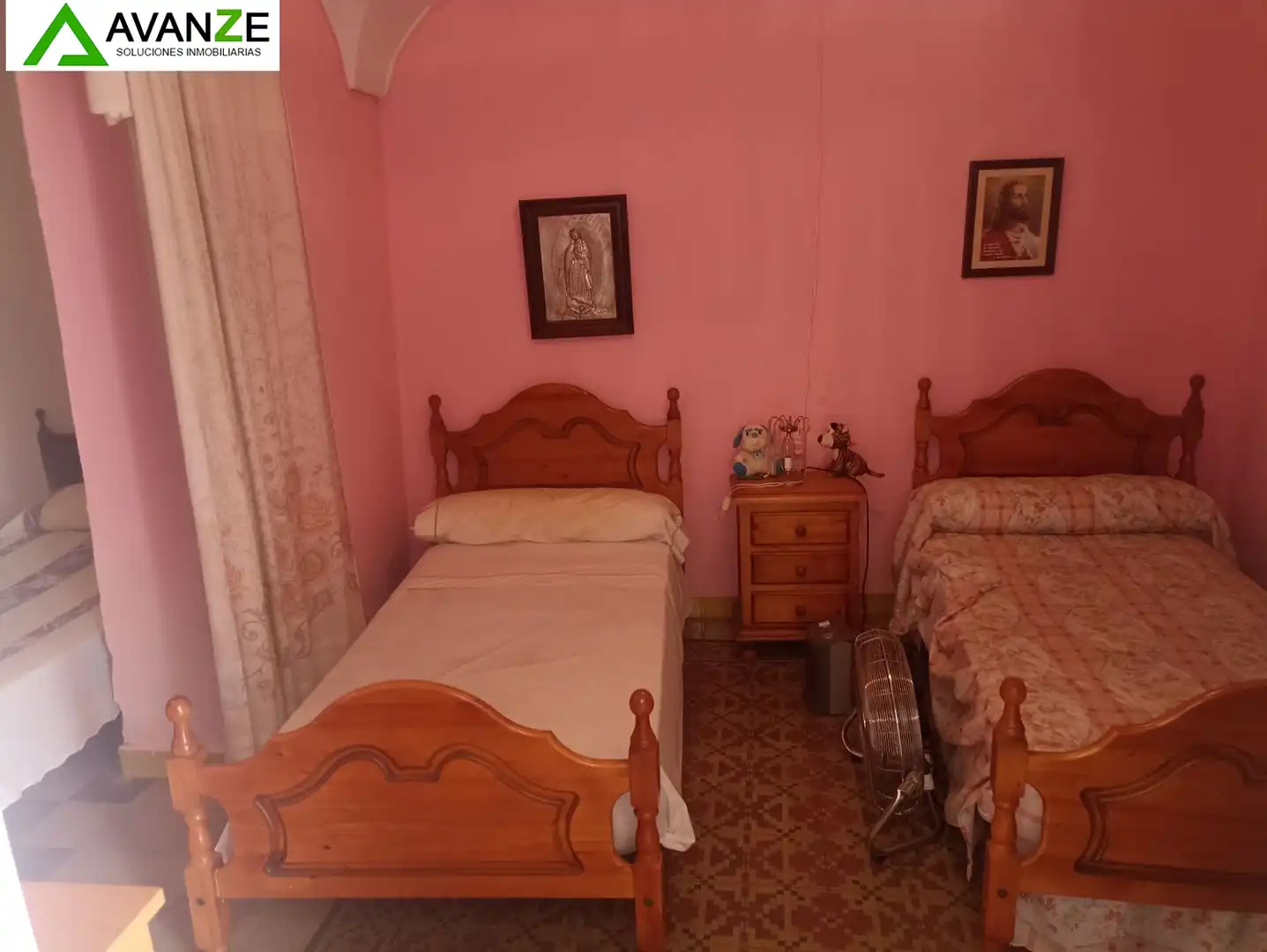 Schlafzimmer von Haus oder Chalet zur Miete in Villanueva del Fresno mit Terrasse