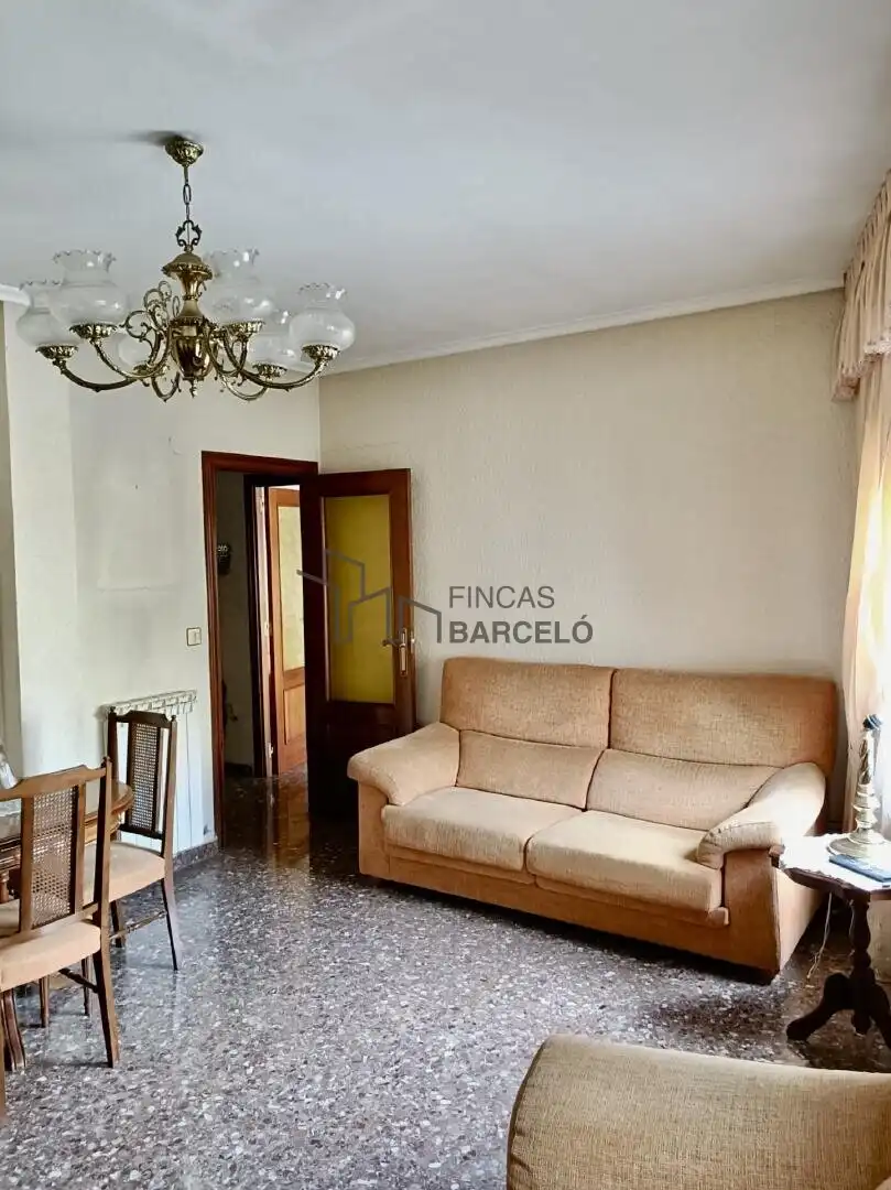 Sala de estar de Casa adosada en venta en Tauste
