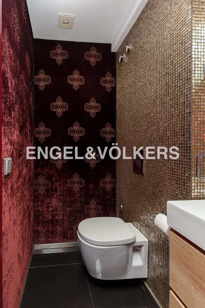 Baño de Piso de alquiler en Madrid con Aire acondicionado, Calefacción y Parquet