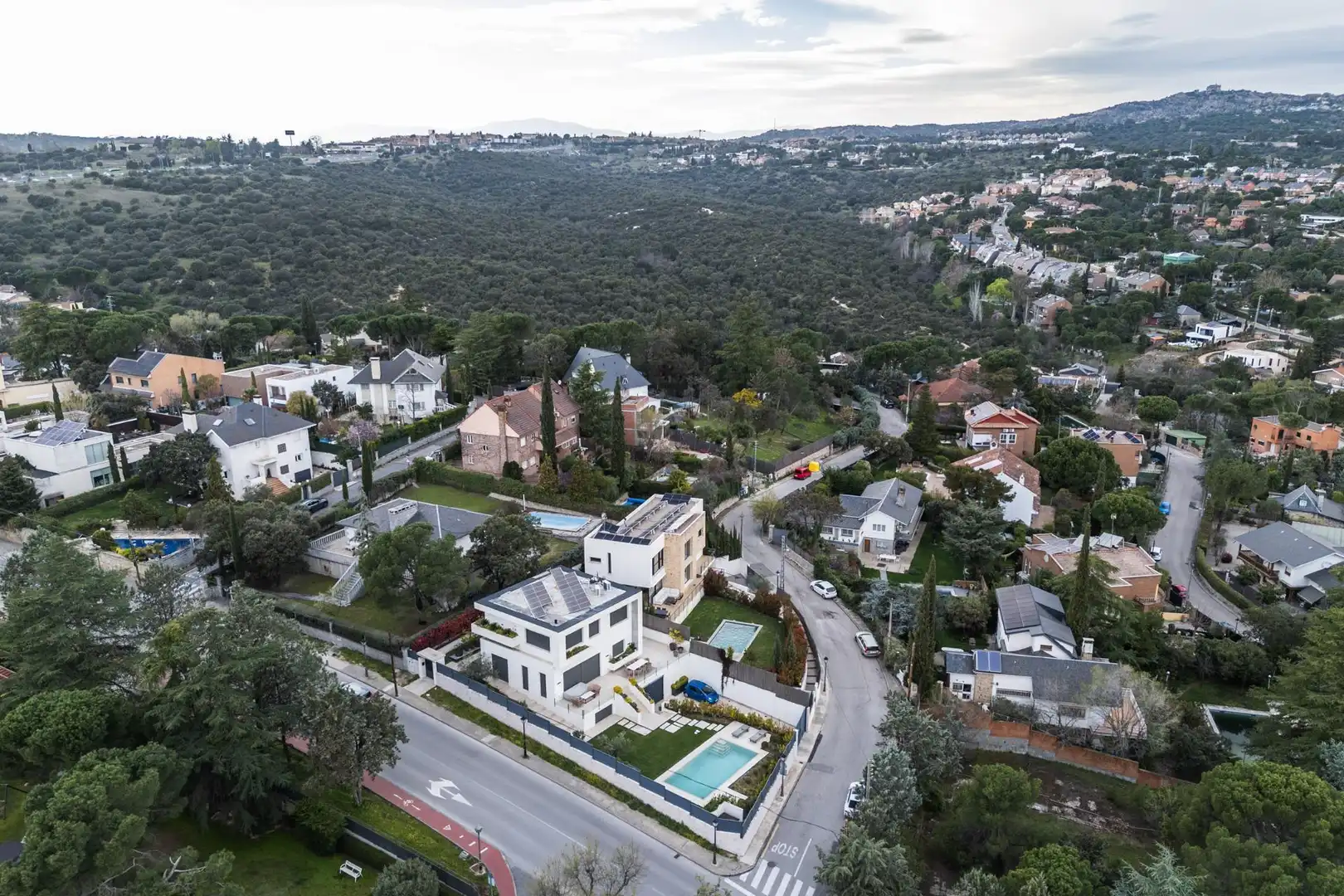 Vista exterior de Casa o chalet en venta en Torrelodones con Calefacción, Jardín privado y Terraza