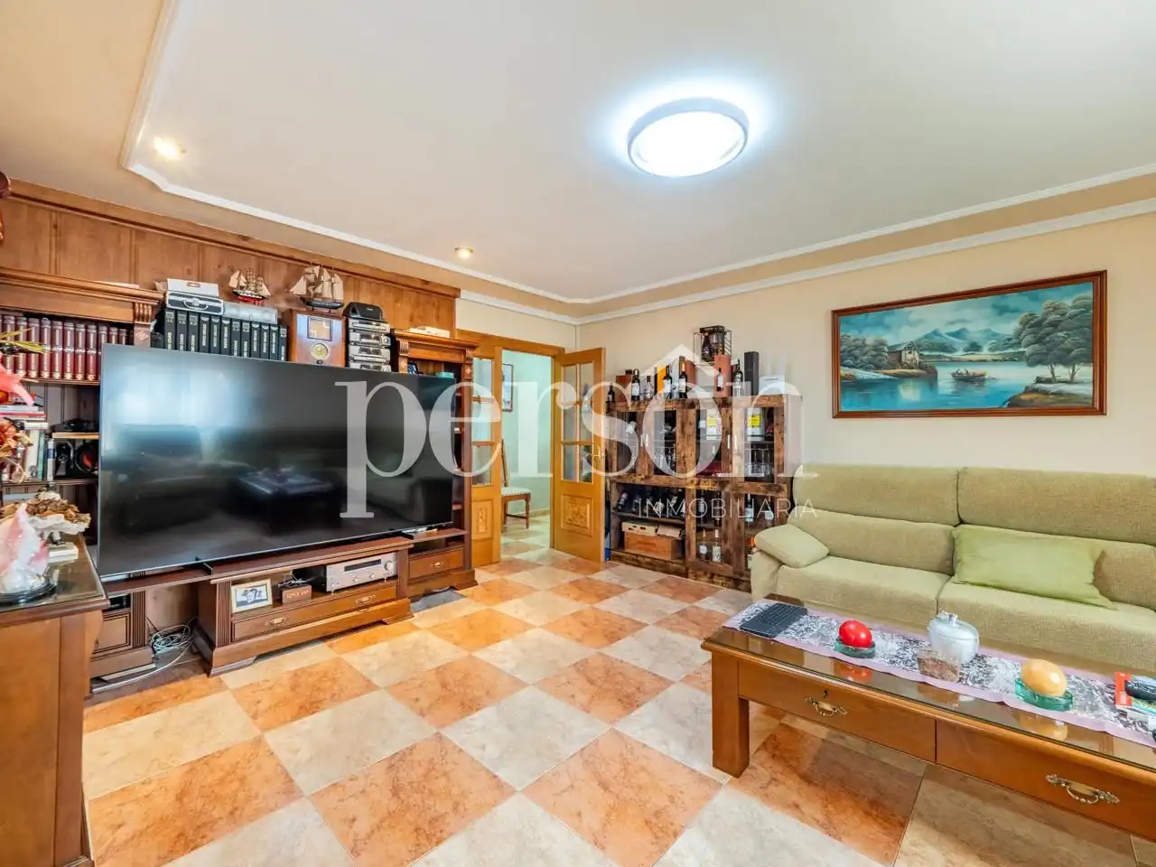 Sala d'estar de Casa o xalet en venda en Manises amb Aire condicionat, Jardí privat i Terrassa