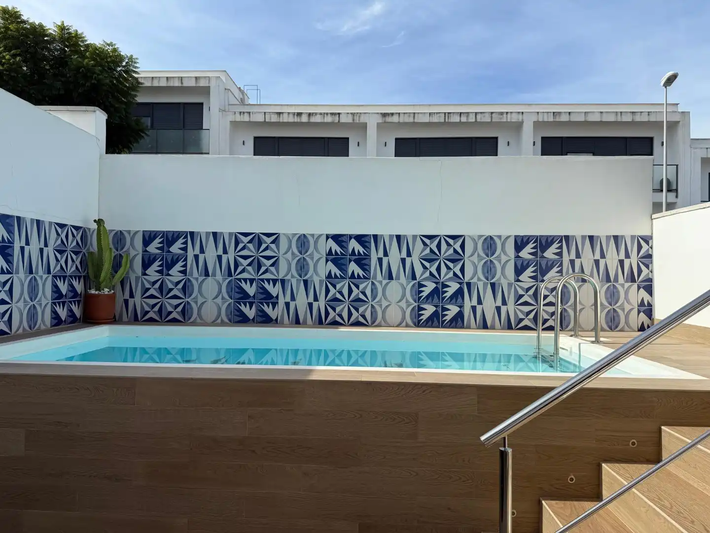 Swimming pool of Detached homes for sale in Algeciras  with Air Conditioner, Heating and Swimming Pool