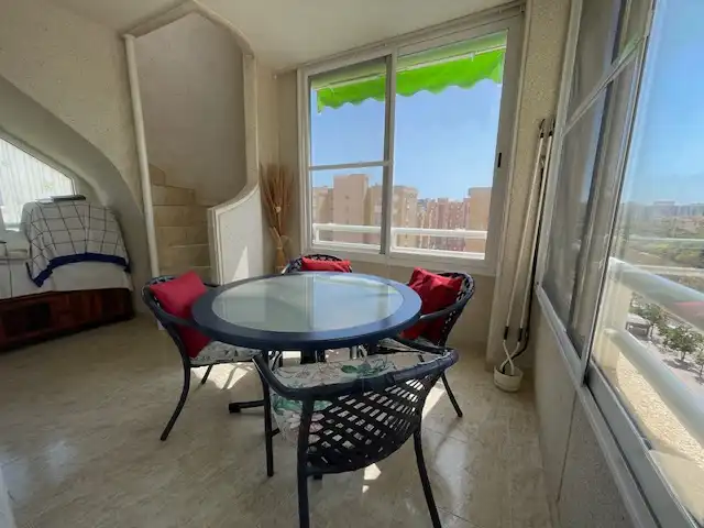 Balcony of Attic for sale in Alicante / Alacant  with Terrace, Furnished and Community pool