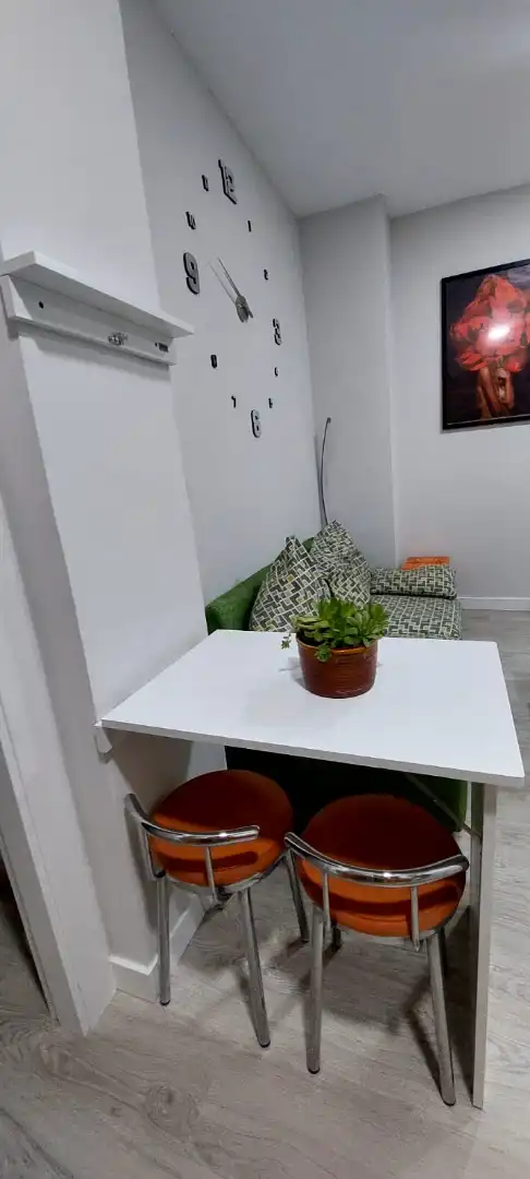 Dining room of Flat for sale in Valladolid  with Heating, Parquet flooring and Furnished