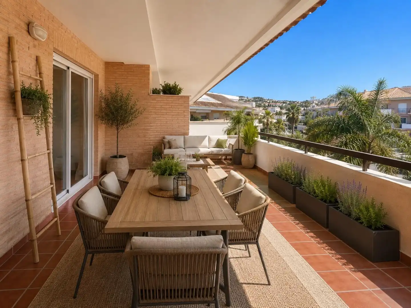 Terraza de Ático en venta en Jávea / Xàbia con Aire acondicionado, Calefacción y Terraza