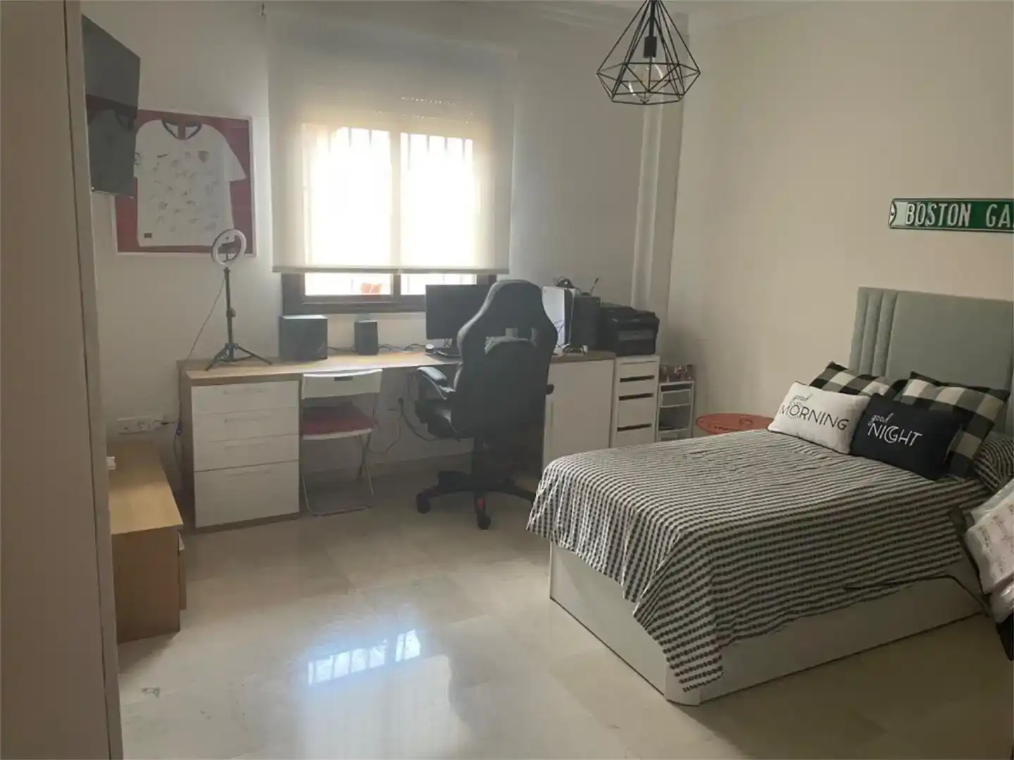 Bedroom of Houses for rent in La Rinconada  with Air Conditioner, Private garden and Storage room