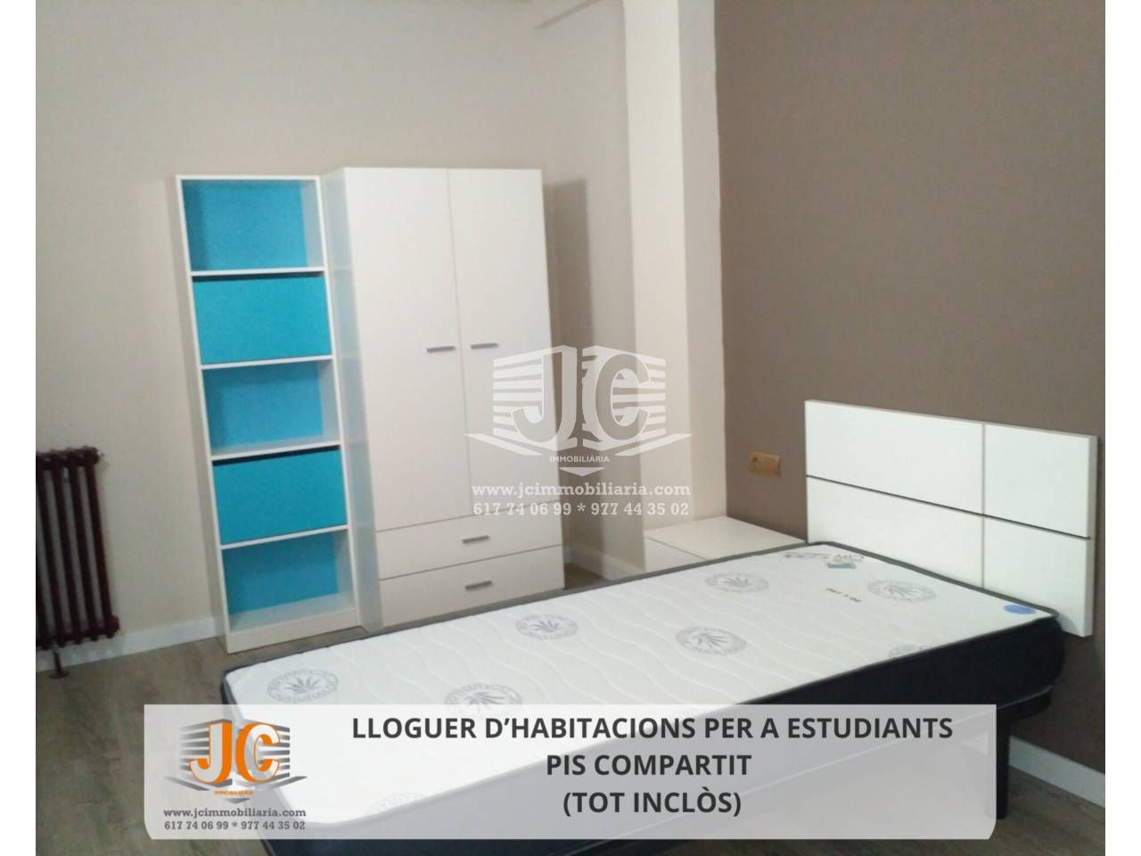 Bedroom of Flat to rent in Tortosa  with Heating, Terrace and Furnished
