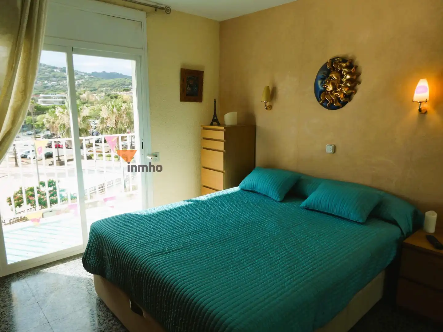 Schlafzimmer von Wohnung zum Verkauf in Castell d'Aro, Platja d'Aro i s'Agaró mit Klimaanlage, Terrasse und Möbliert