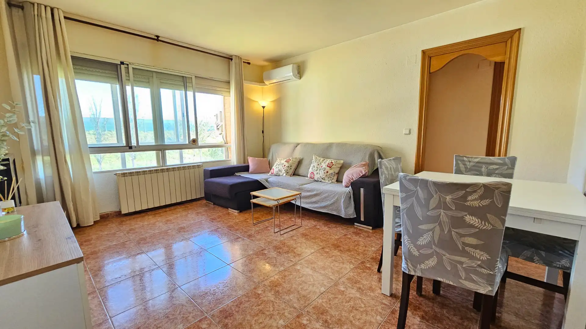 Sala de estar de Piso en venta en Zaragoza con Aire acondicionado, Calefacción y Terraza