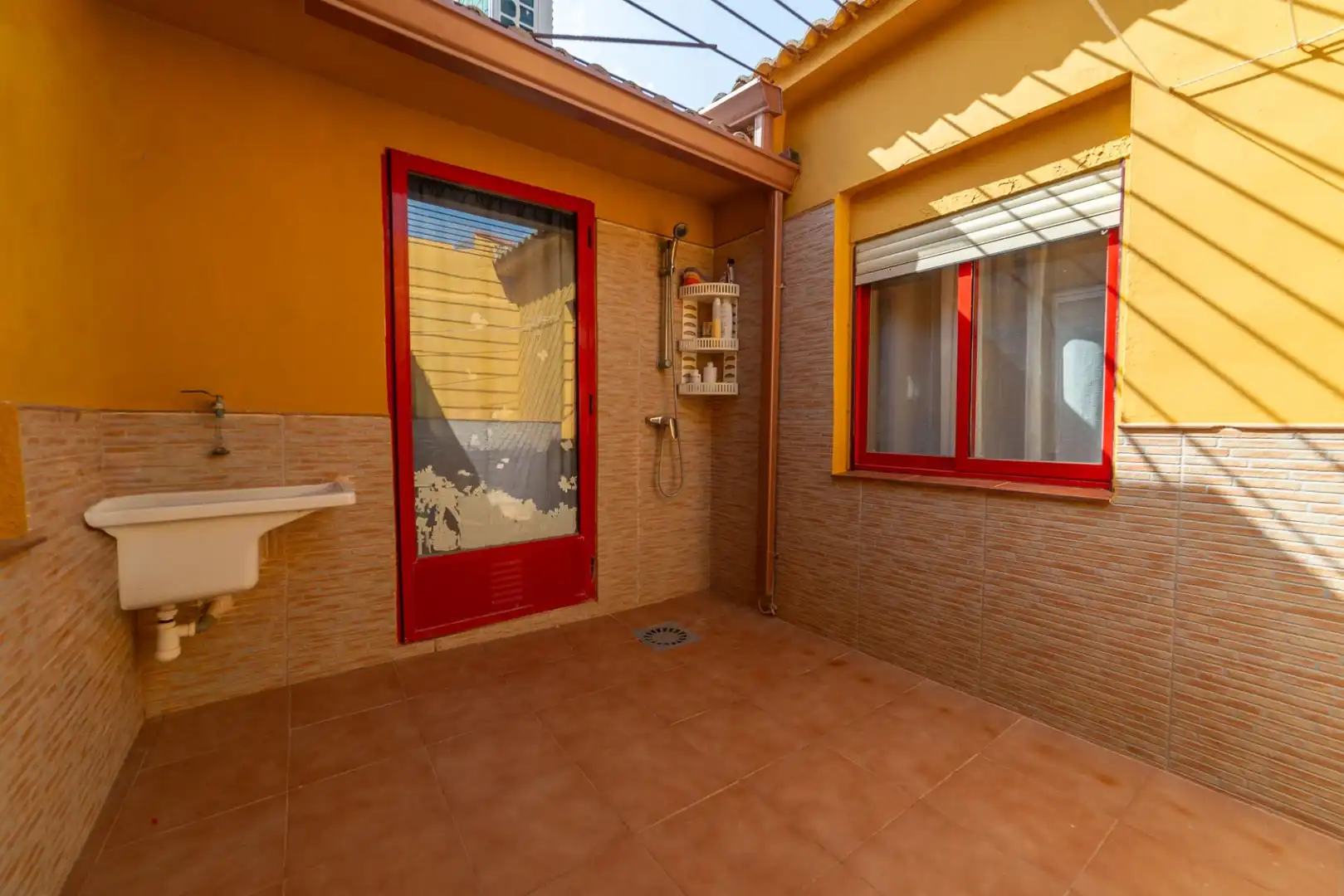 Terraza de Casa adosada en venta en San Javier con Jardín privado, Trastero y Amueblado