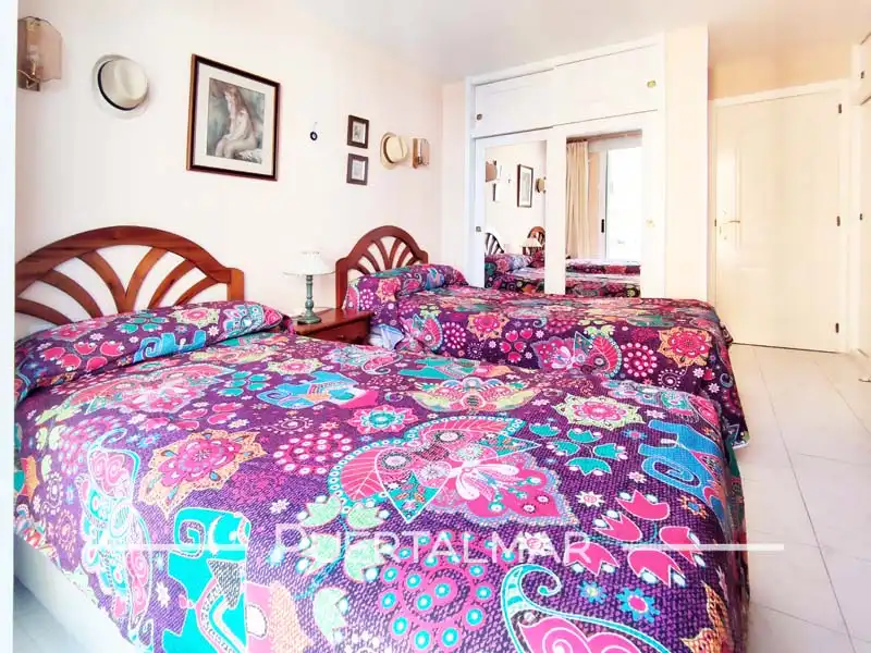 Schlafzimmer von Wohnung zur Miete in Alicante / Alacant mit Möbliert