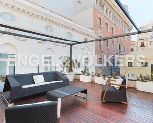 Terrace of Attic for sale in  Valencia Capital  with Air Conditioner, Terrace and Swimming Pool