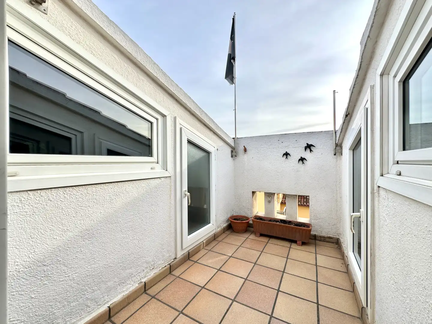 Terraza de Casa adosada en venta en Manlleu con Calefacción, Jardín privado y Trastero