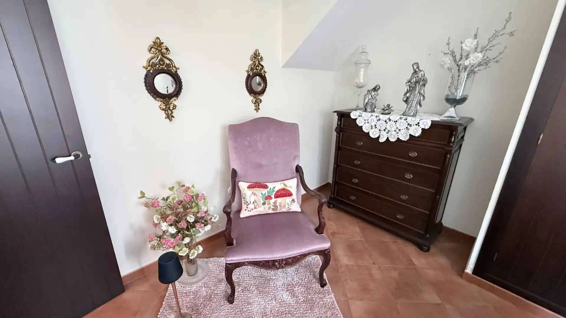 Sala de estar de Finca rústica en venta en Lepe con Aire acondicionado