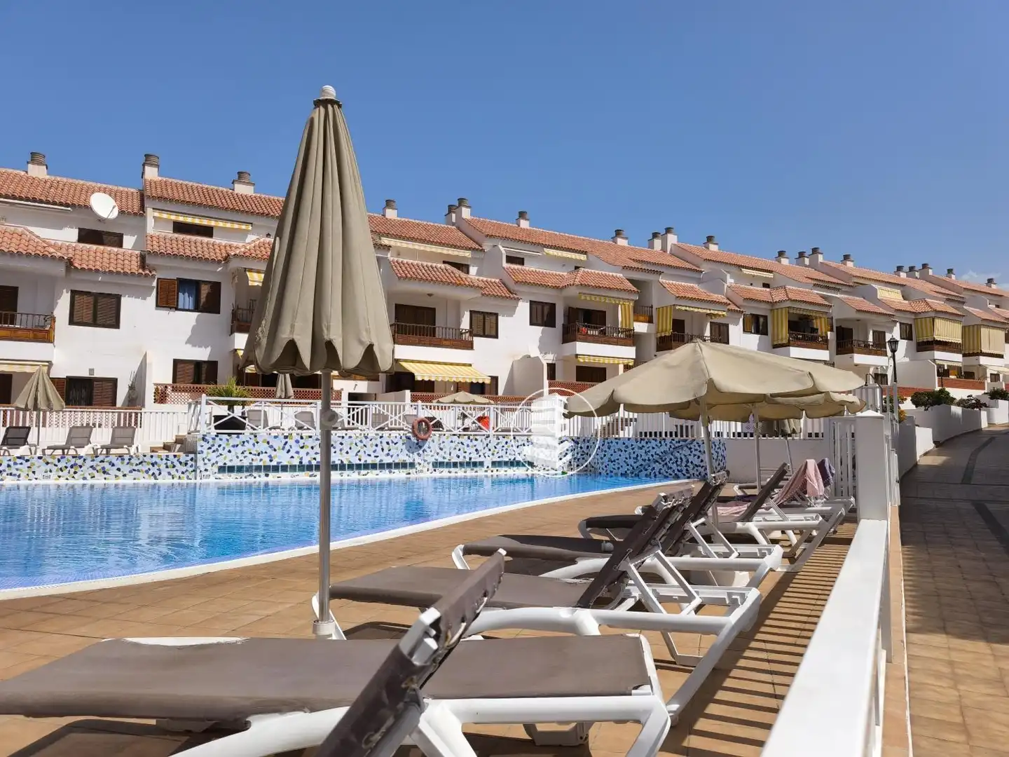 Piscina de Apartamento de alquiler en Arona con Jardín privado, Terraza y Piscina