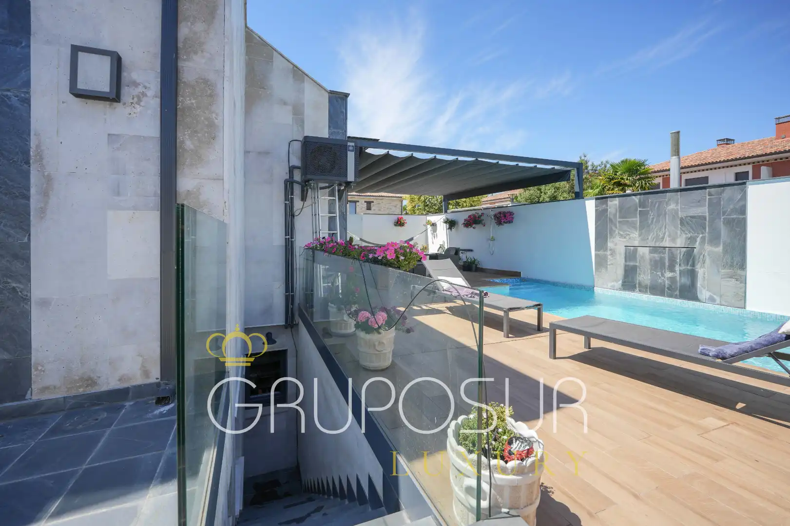 Terraza de Casa o chalet en venta en Valladolid con Aire acondicionado, Calefacción y Jardín privado