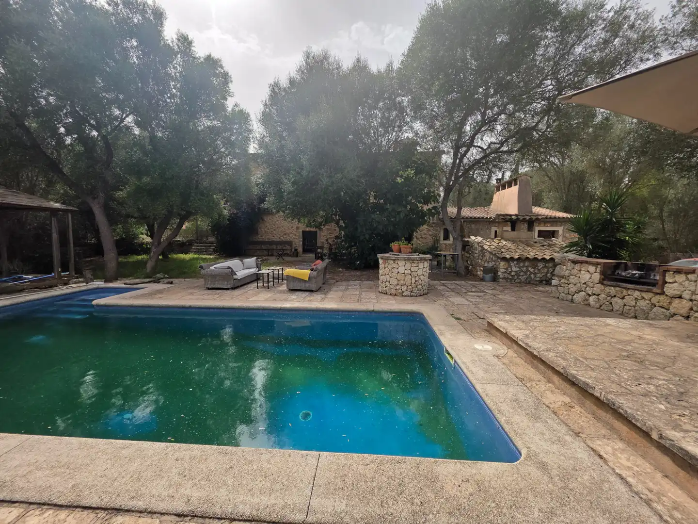 Swimming pool of Country homes for rent in Alaior  with Private garden, Terrace and Swimming Pool