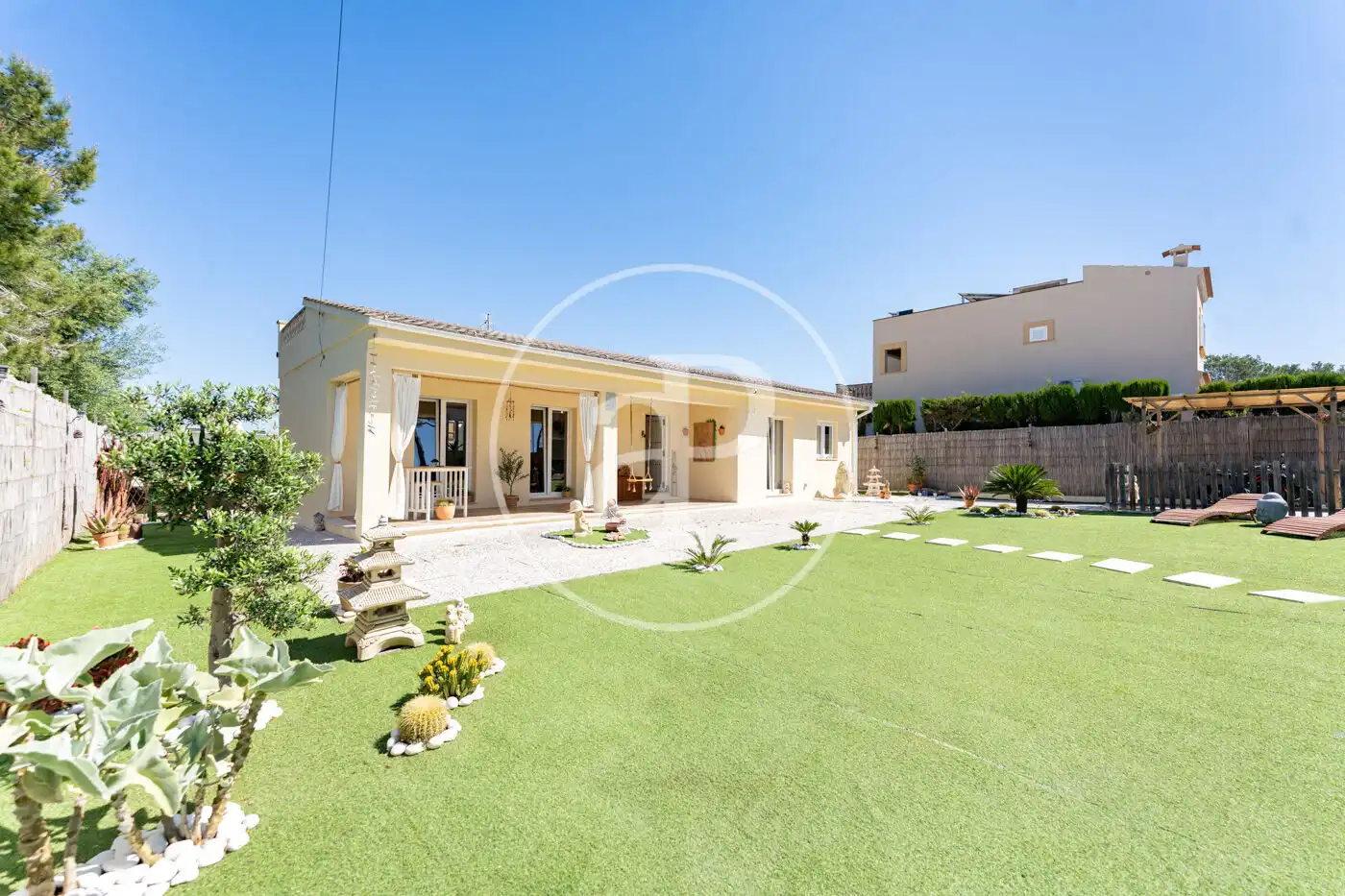 Exterior view of Houses for sale in Llucmajor  with Air Conditioner, Heating and Private garden