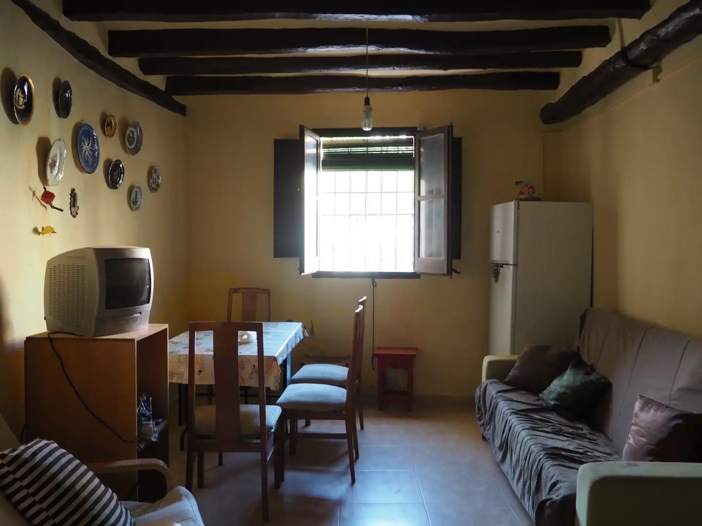 Sala d'estar de Casa o xalet en venda en Riba-roja d'Ebre amb Moblat