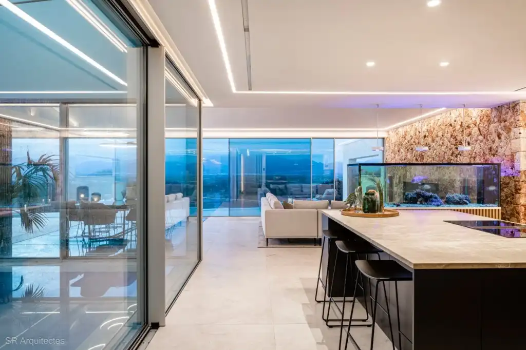 Sala de estar de Casa adosada en venta en Costitx con Aire acondicionado, Calefacción y Terraza