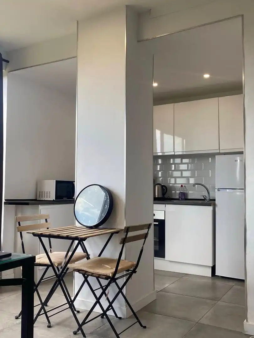 Kitchen of Apartments for rent in Marbella  with Air Conditioner and Community pool
