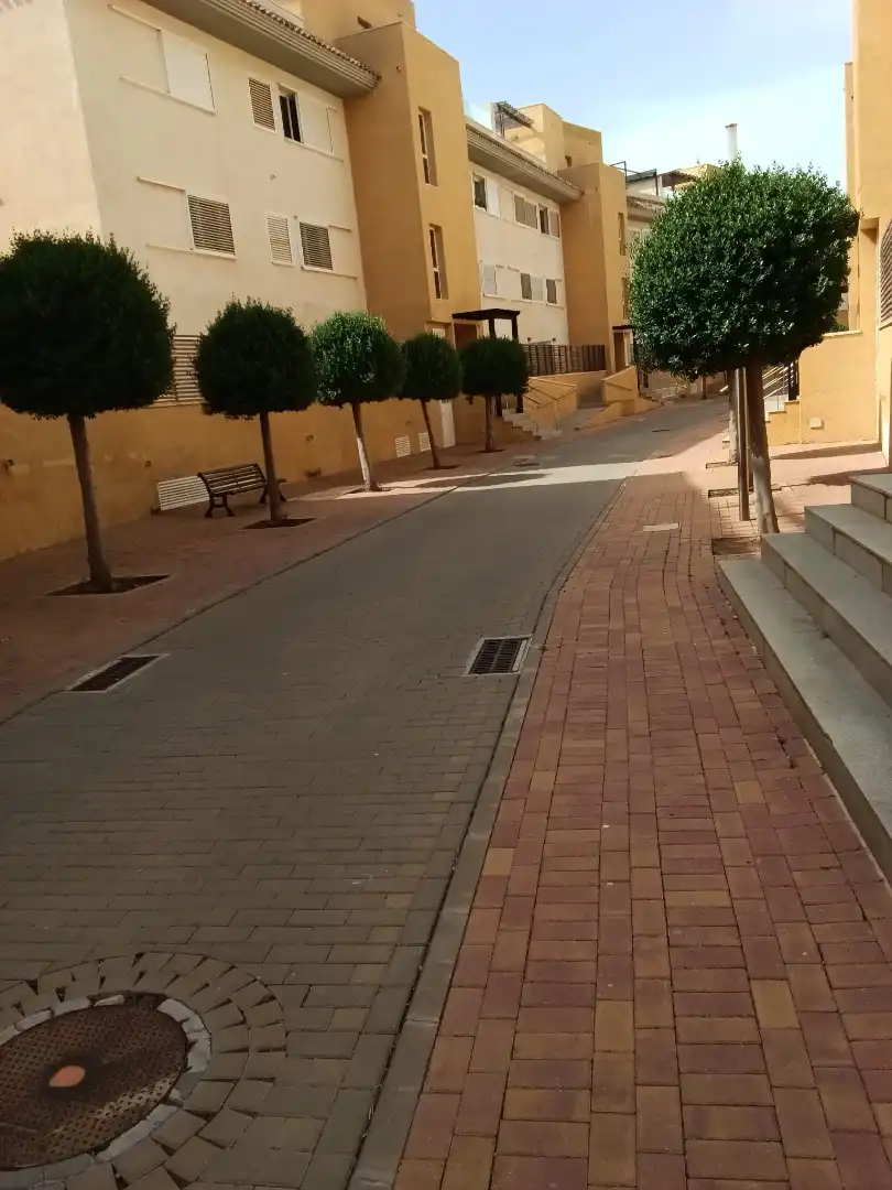 Exterior view of Flat for sale in Fuente Álamo de Murcia  with Air Conditioner, Heating and Private garden