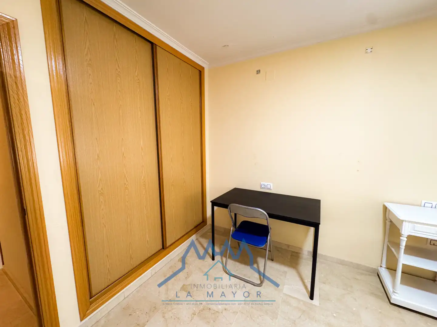 Bedroom of Flat for rent in Ciudad Real  with Air Conditioner, Terrace and Furnished