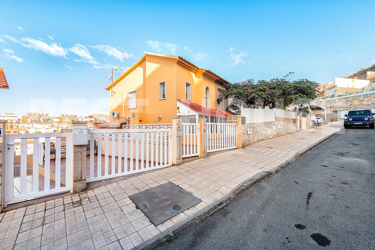 Exterior view of Single-family semi-detached for sale in Mogán  with Private garden, Terrace and Swimming Pool