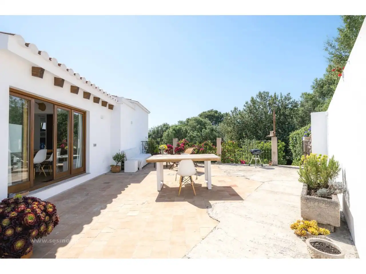 Terraza de Casa o chalet en venta en Es Castell con Calefacción, Jardín privado y Terraza