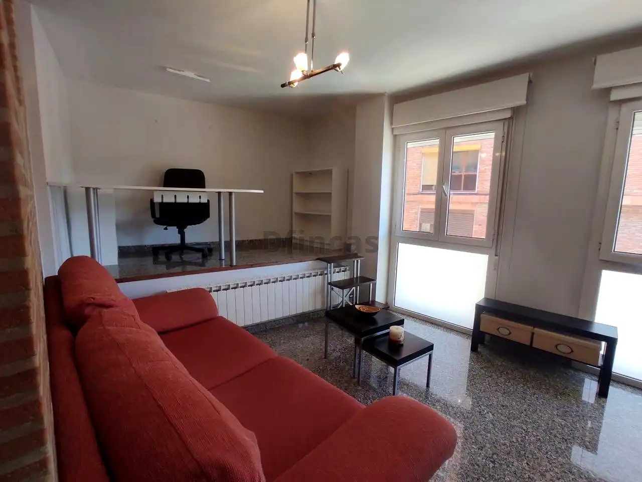 Sala de estar de Apartamento de alquiler en Teruel con Calefacción, Terraza y Trastero