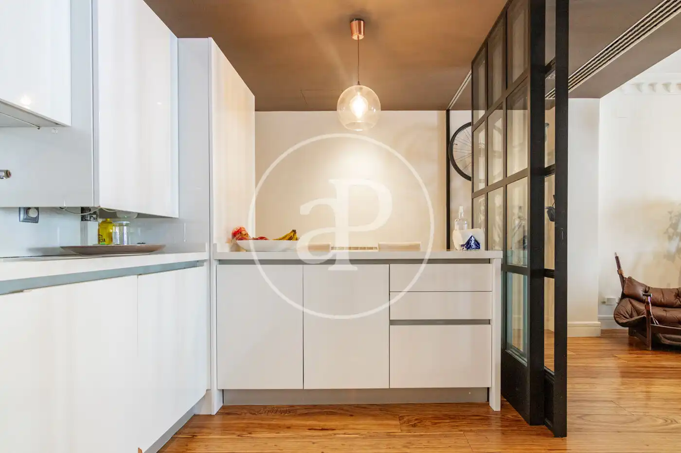 Küche von Wohnung zum Verkauf in Madrid mit Klimaanlage, Heizung und Balkon