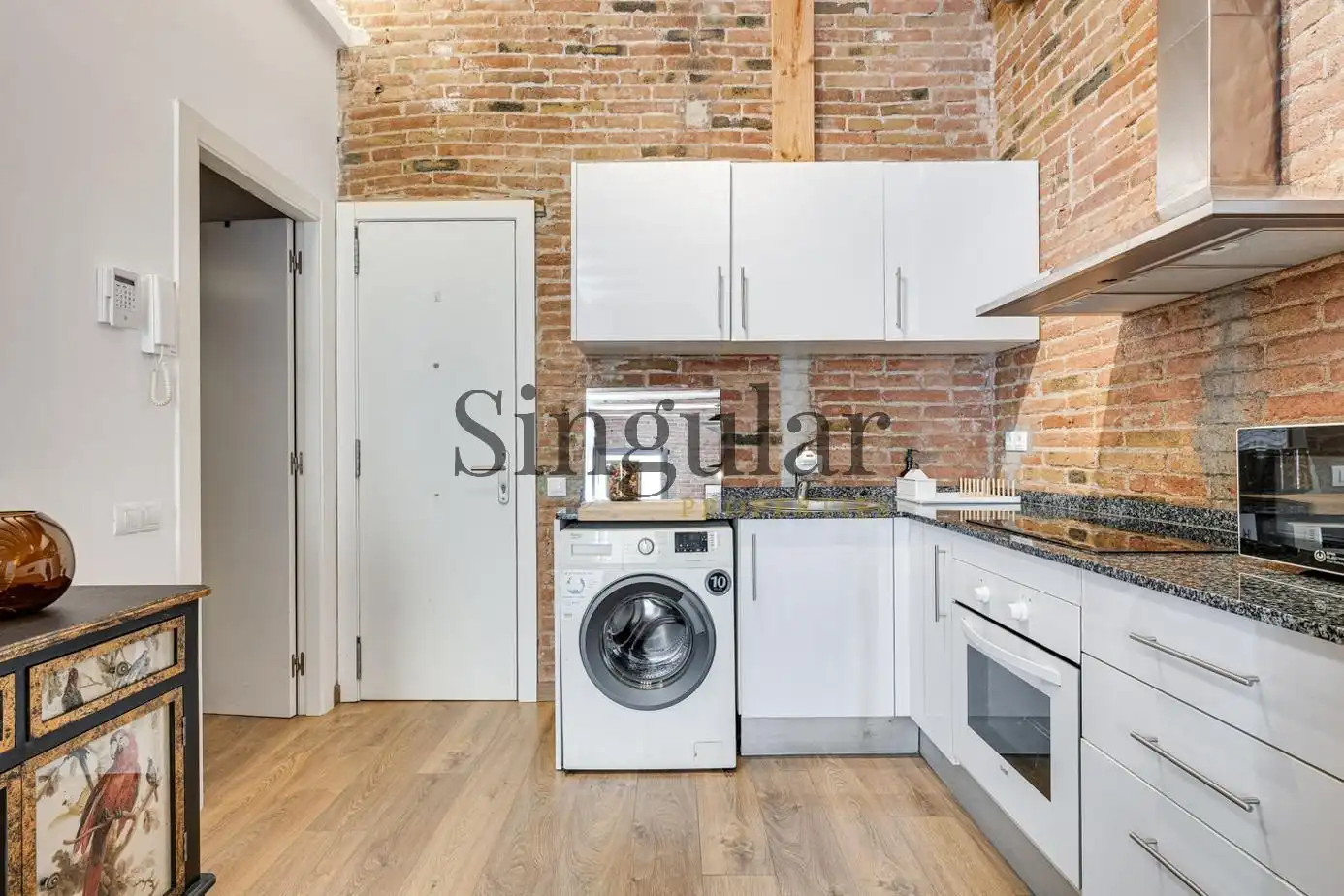 Kitchen of Flat for sale in Barcelona  with Air Conditioner and Heating