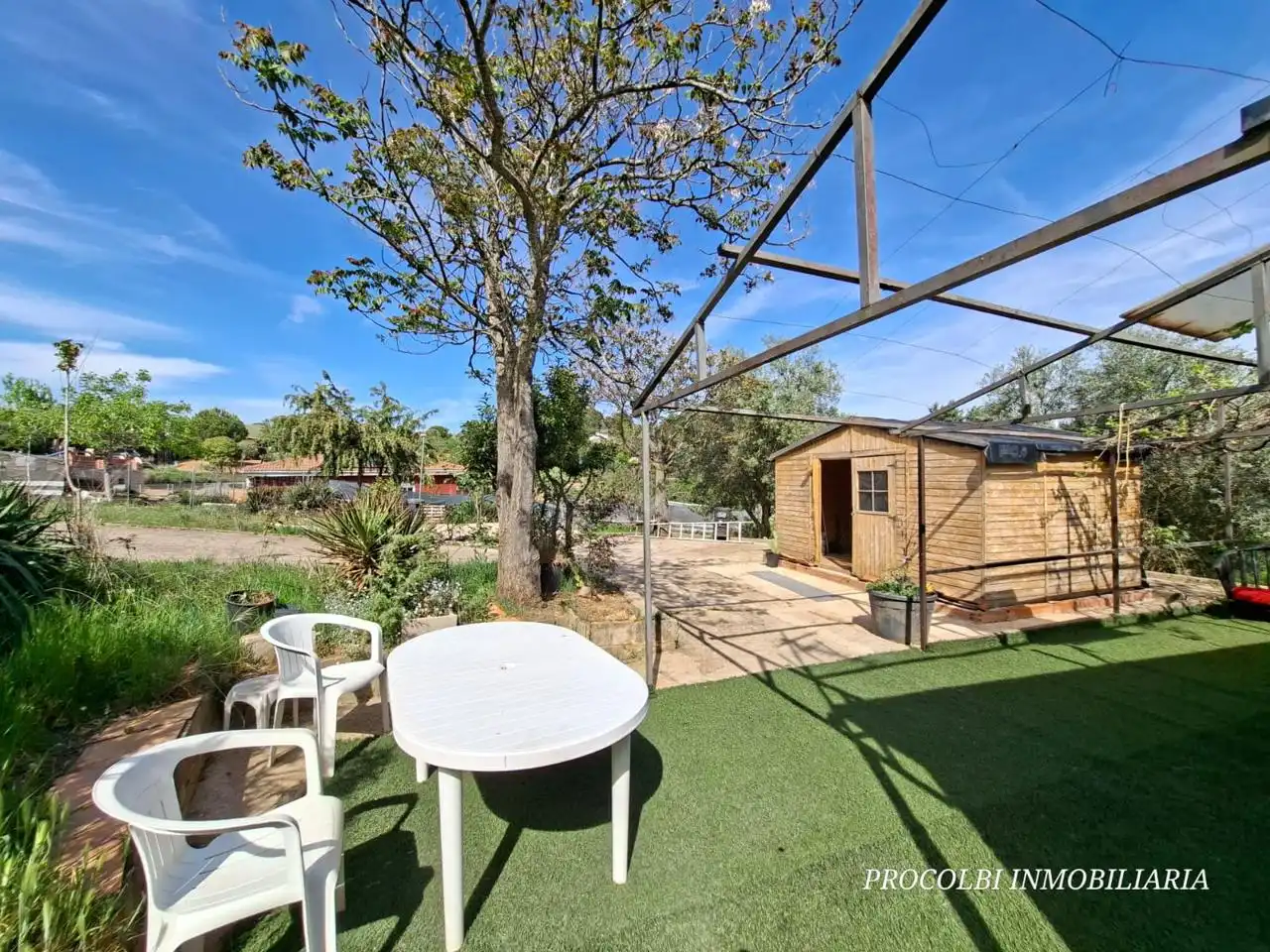 Terrassa de Casa o xalet en venda en Uceda amb Aire condicionat, Jardí privat i Terrassa