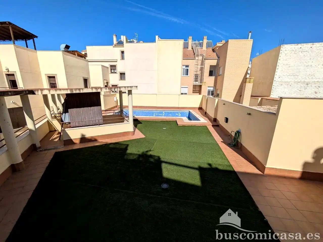 Terrace of Flat for rent in Linares  with Air Conditioner, Terrace and Furnished