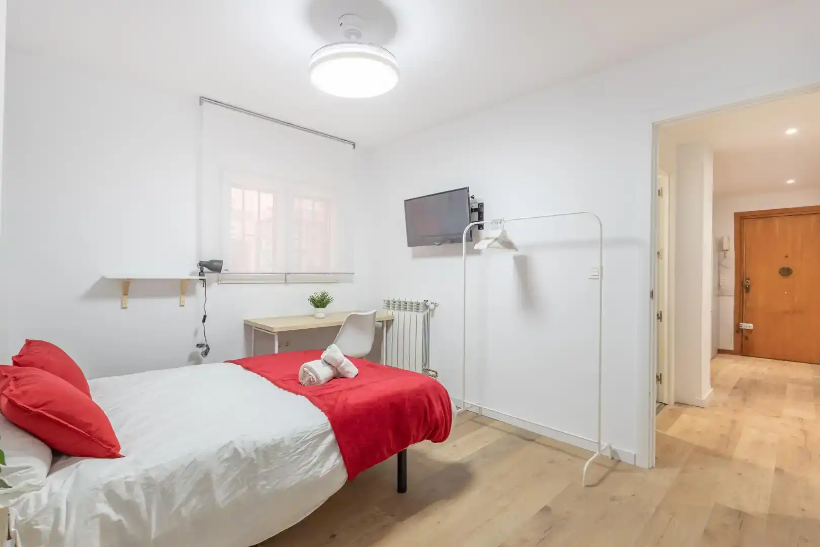Bedroom of Ground floor for rent in Granada  with Parquet flooring and Furnished